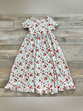 Jane + Jo Girls Vintage Santa Long Gown Size 4